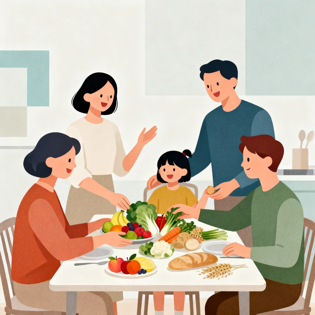 Jak wprowadzić zdrowe nawyki żywieniowe w rodzinie